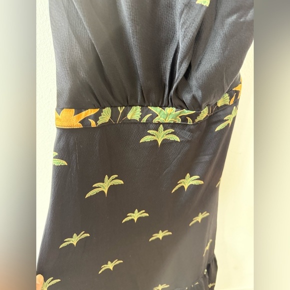 Johanna Ortiz Black Mystical Activist Silk Maxi Dress 4 - Picture 14 of 14